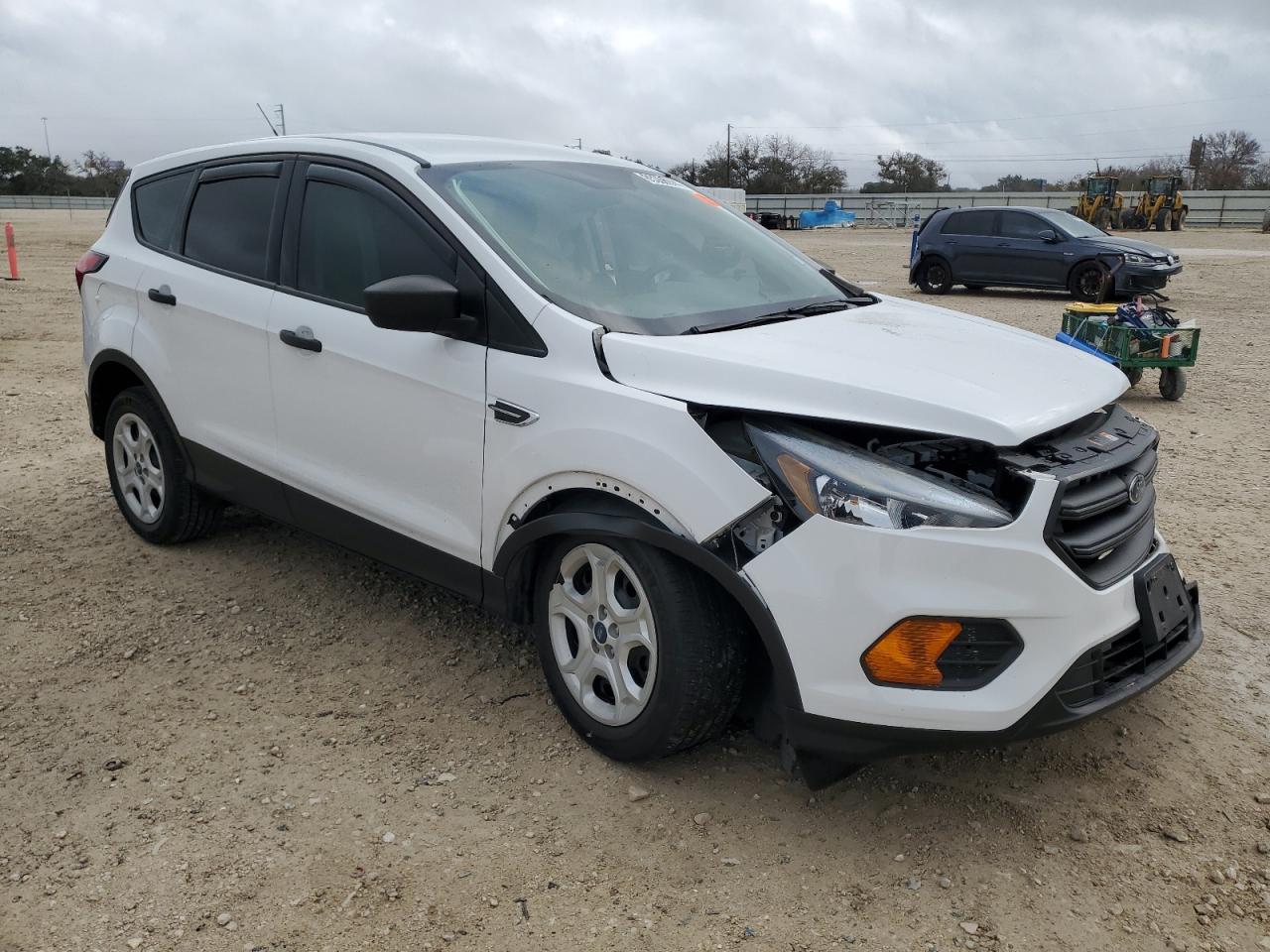2019 Ford Escape VIN 1FMCU0F78KUA34412 Copart auction photo, all over damage thumbnail 4