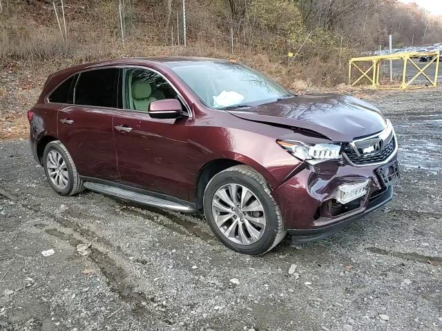 2014 Acura MDX VIN 5FRYD4H49EB040672 Copart auction photo, front end / minor dent/scratches damage thumbnail 12
