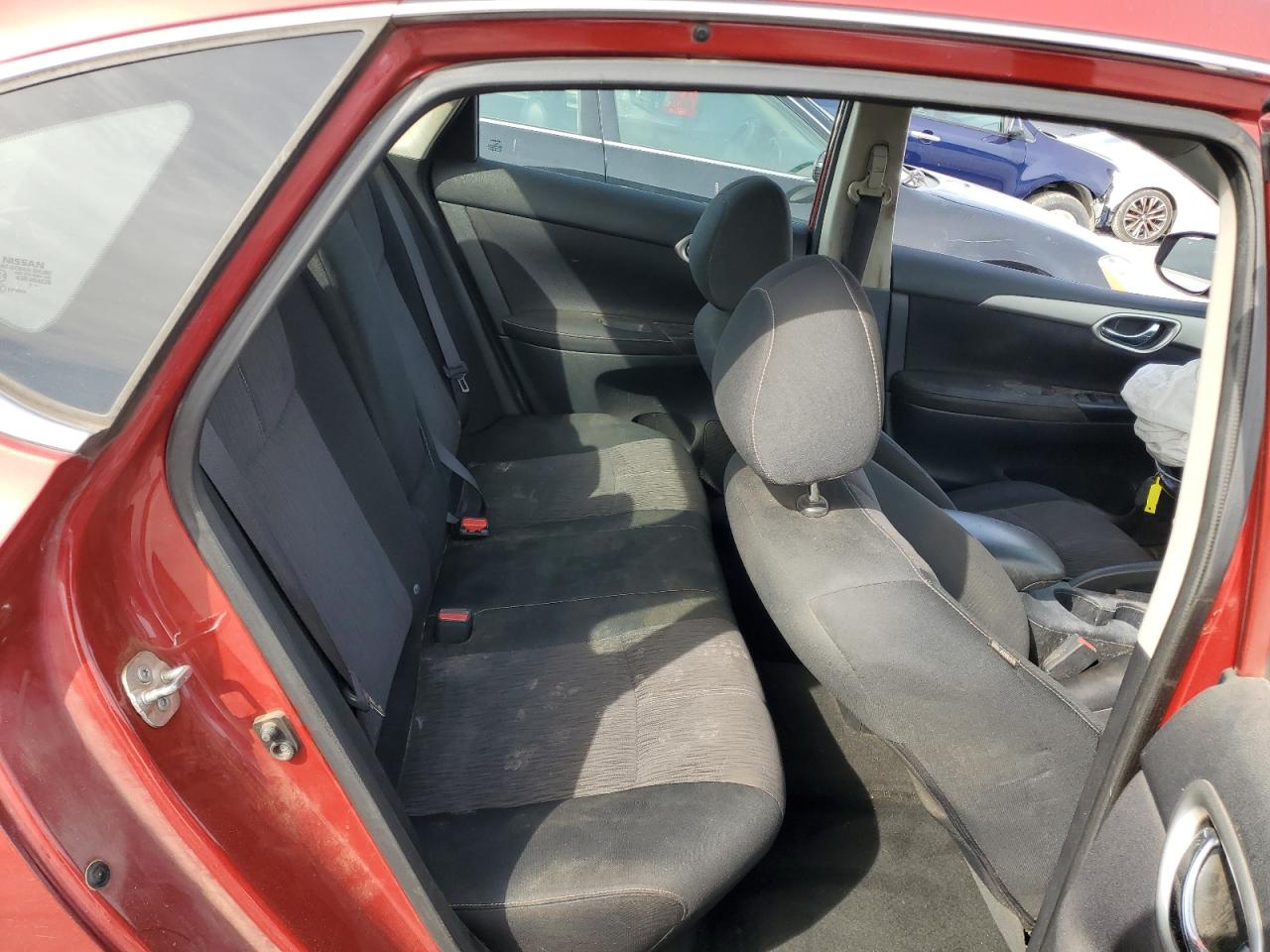2014 Nissan Sentra VIN 3N1AB7AP8EY313770 Copart auction photo, front end / rear end damage thumbnail 10