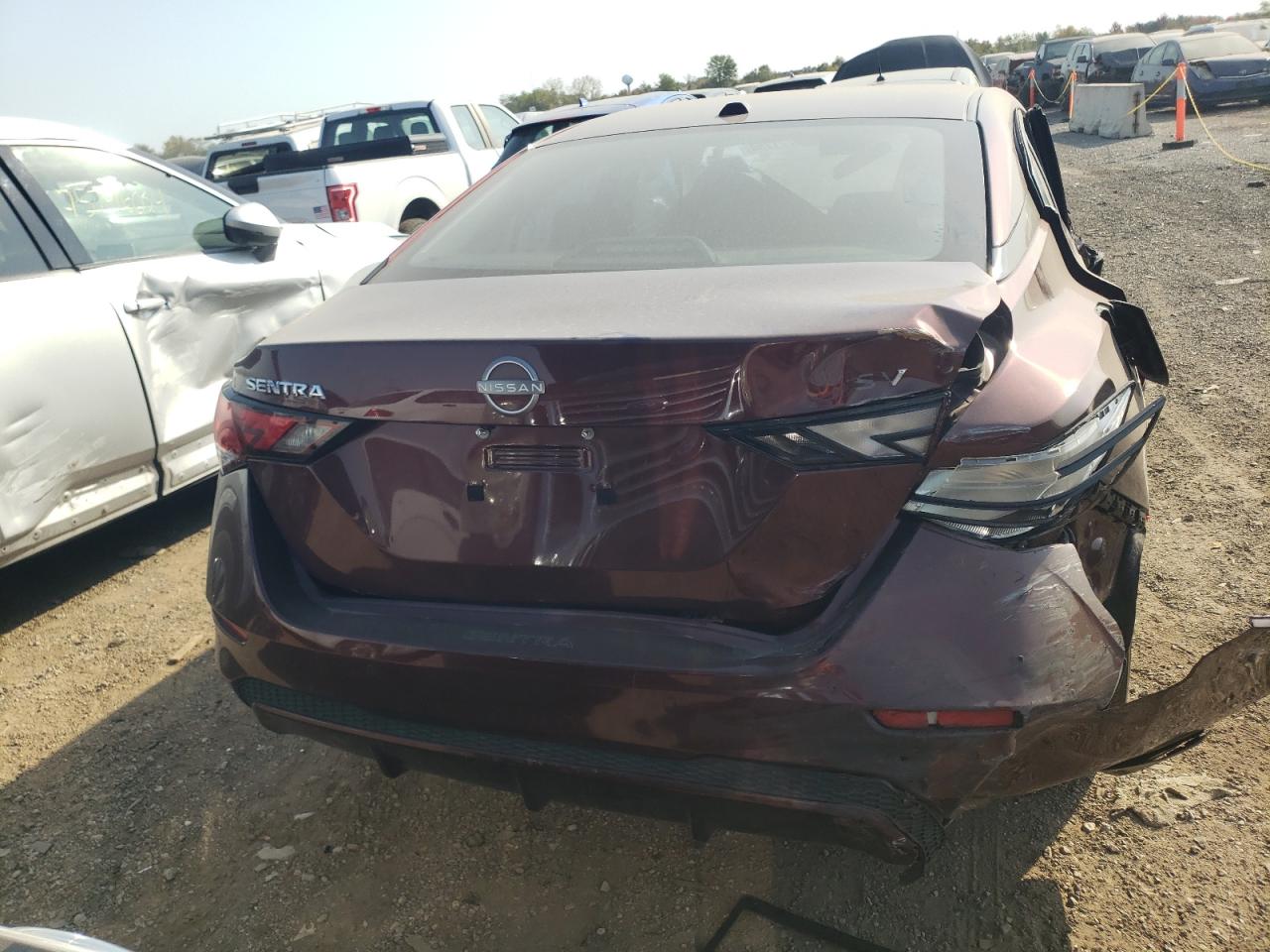 2024 Nissan Sentra VIN 3N1AB8CV6RY264852 Copart auction photo, all over damage thumbnail 6