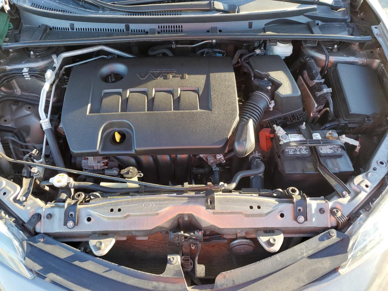 2019 Toyota Corolla VIN 5YFBURHE3KP909523 Copart auction photo, vandalism damage thumbnail 11