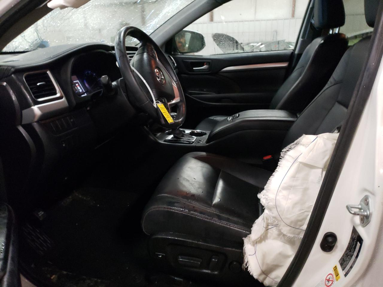 2016 Toyota Highlander VIN 5TDJKRFH5GS278612 Copart auction photo, front end / side damage thumbnail 7