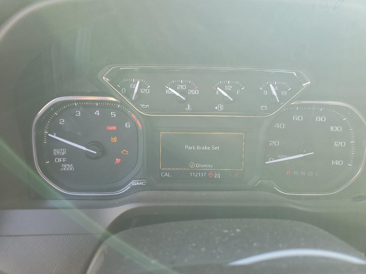 2019 GMC Sierra VIN 3GTU9DED2KG265625 Copart auction photo, side damage thumbnail 9