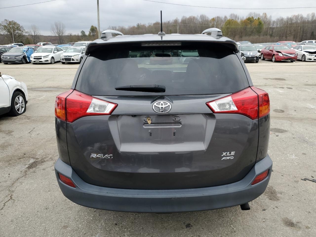2014 Toyota RAV 4 VIN 2T3RFREV2EW202212 Copart auction photo, front end / side damage thumbnail 6