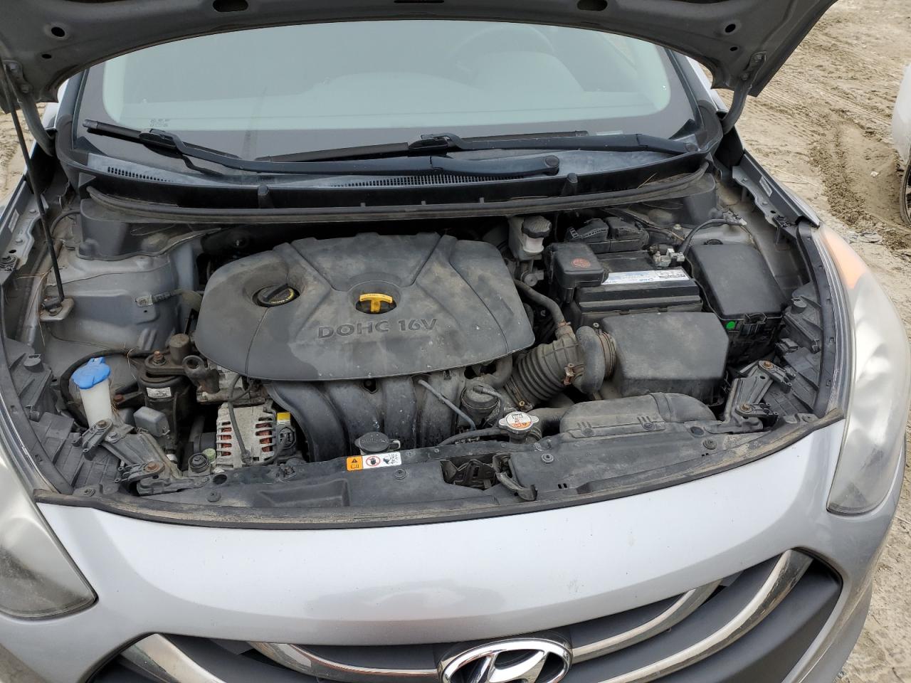 2013 Hyundai Elantra VIN KMHD35LE6DU115225 Copart auction photo, rear end / minor dent/scratches damage thumbnail 11