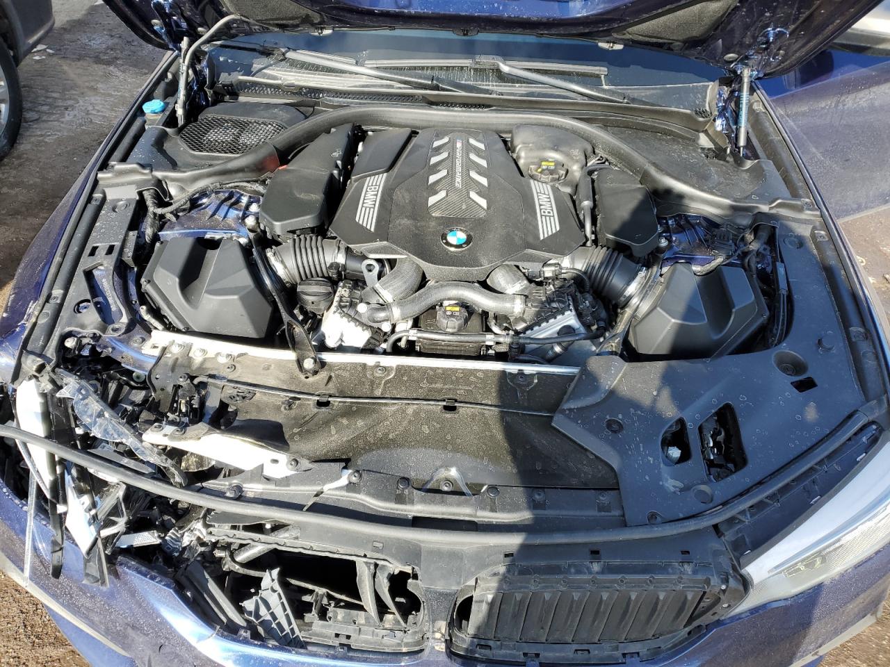 2020 BMW M5 VIN WBAJS7C07LBN96118 Copart auction photo, front end damage thumbnail 11