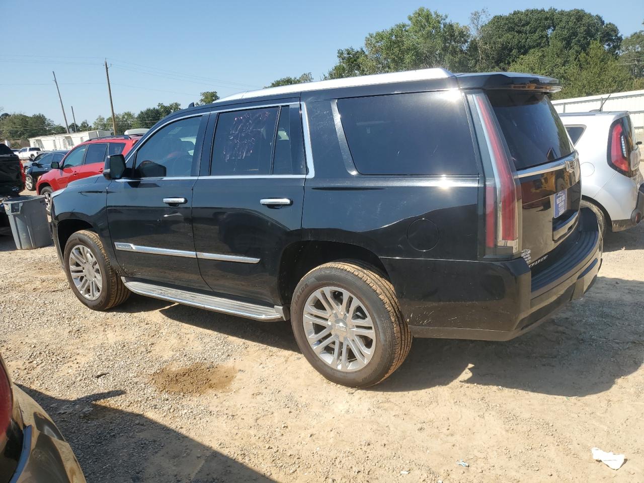 2016 Cadillac Escalade VIN 1GYS3AKJ0GR358596 Copart auction photo, rear end damage thumbnail 2