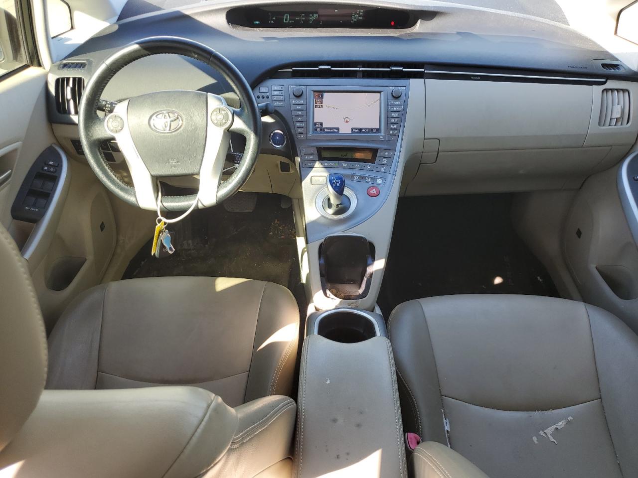 2012 Toyota Prius VIN JTDKN3DU6C1564047 Copart auction photo, front end / rear end damage thumbnail 8