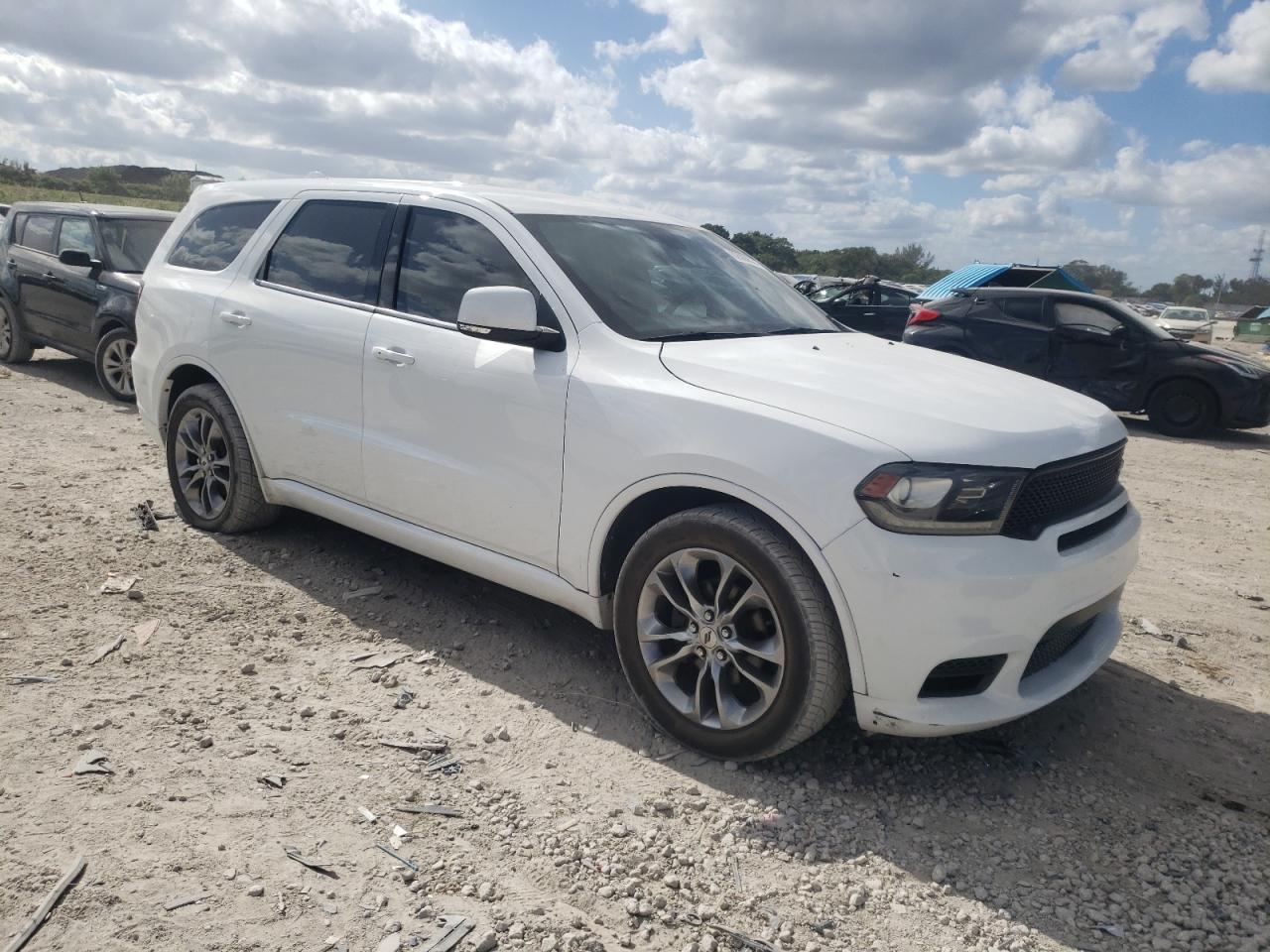 2020 Dodge Durango VIN 1C4RDHDG3LC116300 Copart auction photo, minor dent/scratches damage thumbnail 4