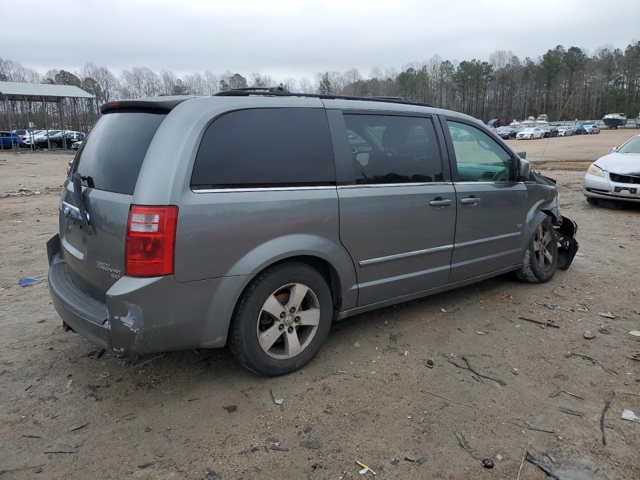 2009 Dodge Caravan VIN 2D8HN54X69R641151 Copart auction photo, front end / undercarriage damage thumbnail 3