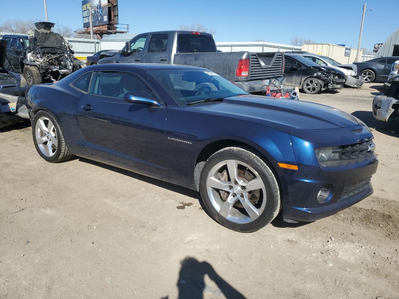 2012 Chevrolet Camaro VIN 2G1FT1EW3C9192005 Copart auction photo, rear end damage thumbnail 4