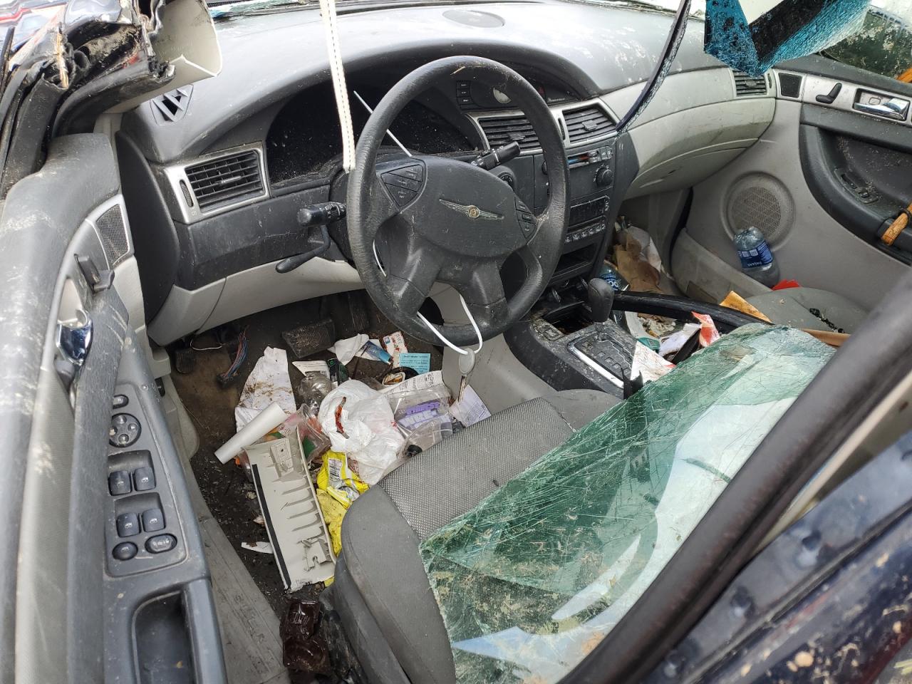 2007 Chrysler Pacifica VIN 2A8GM48L97R123958 Copart auction photo, rollover damage thumbnail 8