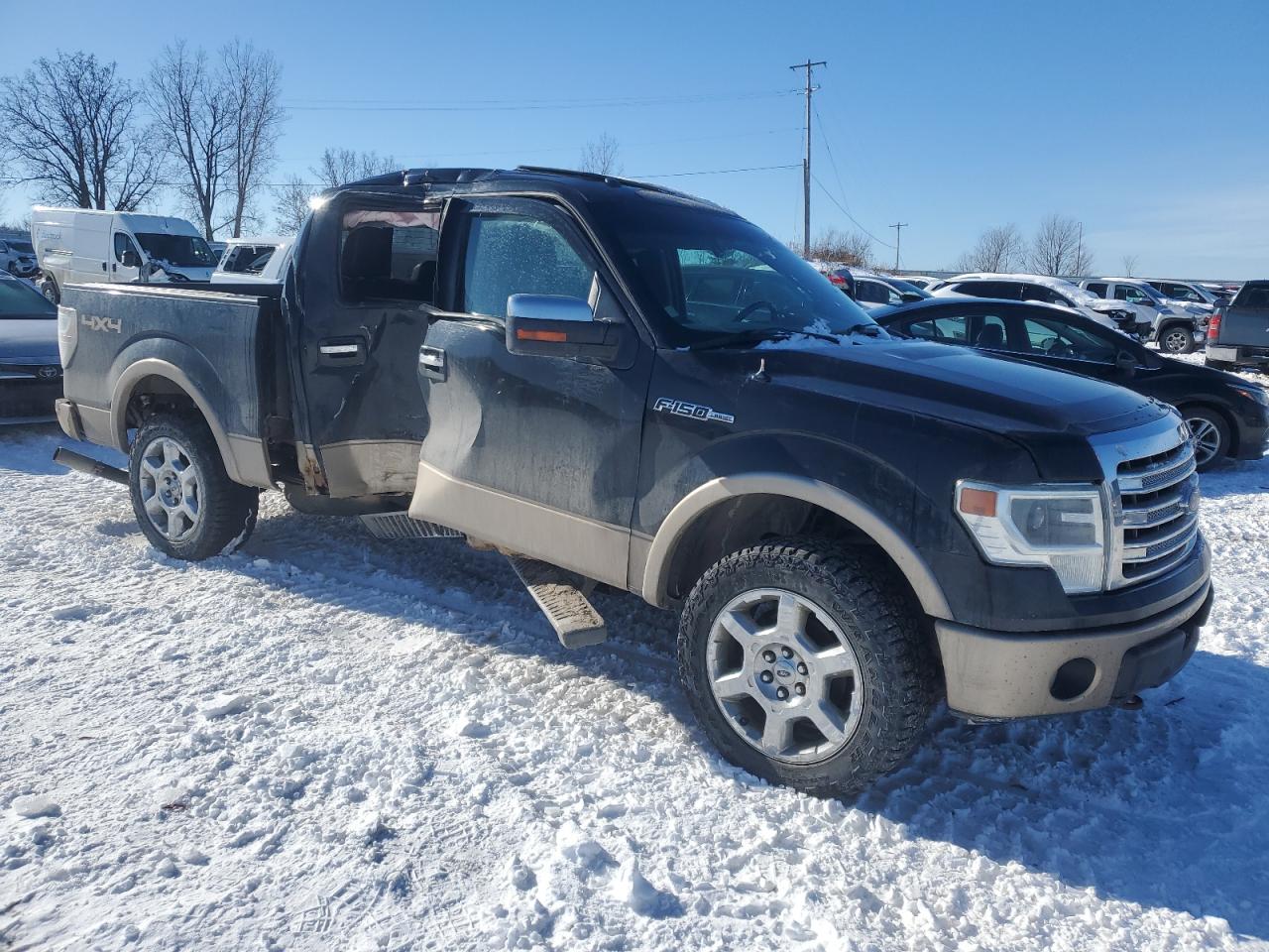 2013 Ford F-150 VIN 1FTFW1EF2DKE38038 Copart auction photo, side damage thumbnail 4