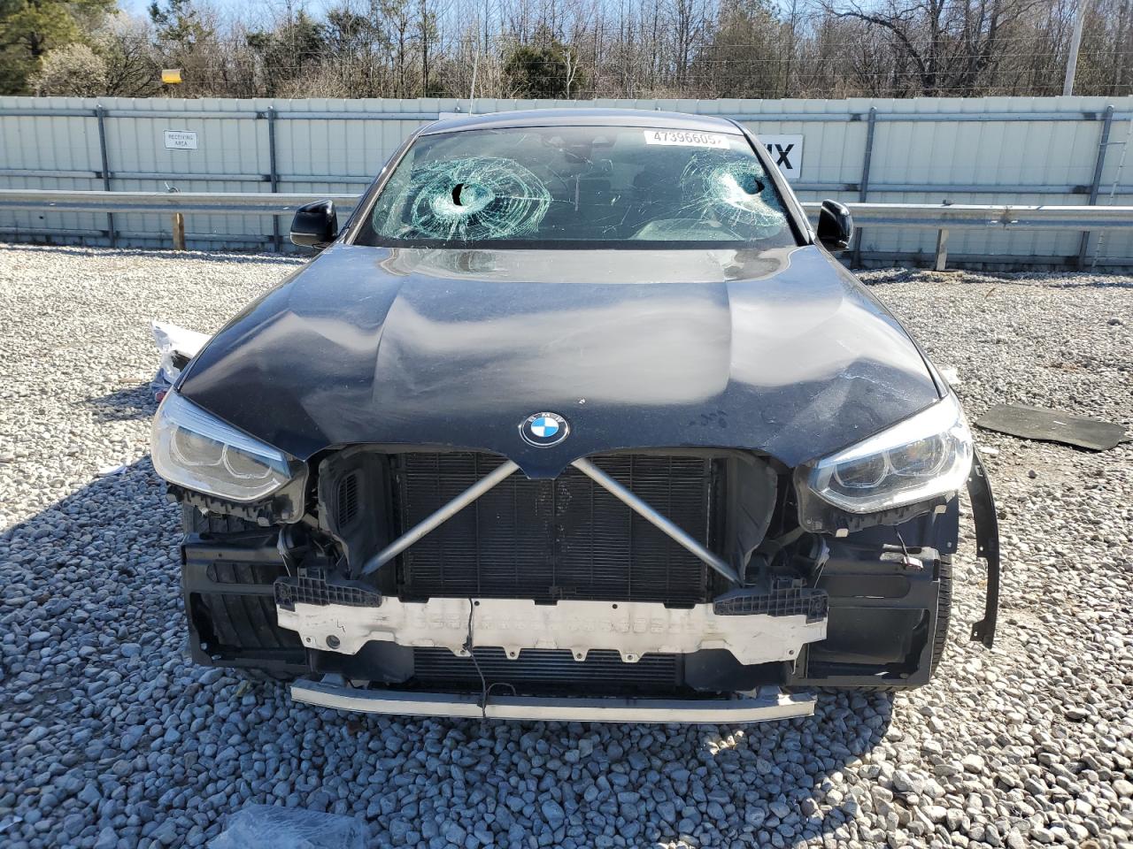 2021 BMW X4 VIN 5UX2V1C0XM9E74567 Copart auction photo, front end / all over damage thumbnail 5