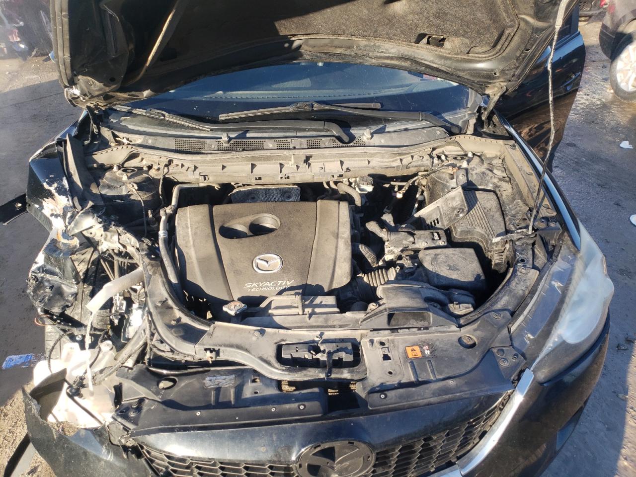 2015 Mazda CX-5 VIN JM3KE4DY5F0523158 Copart auction photo, front end damage thumbnail 12