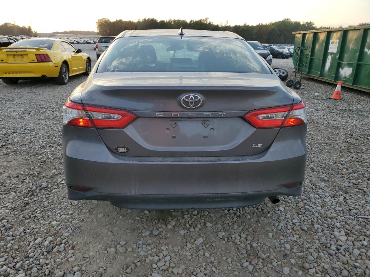 2020 Toyota Camry VIN 4T1C11AK1LU377977 Copart auction photo, front end damage thumbnail 6