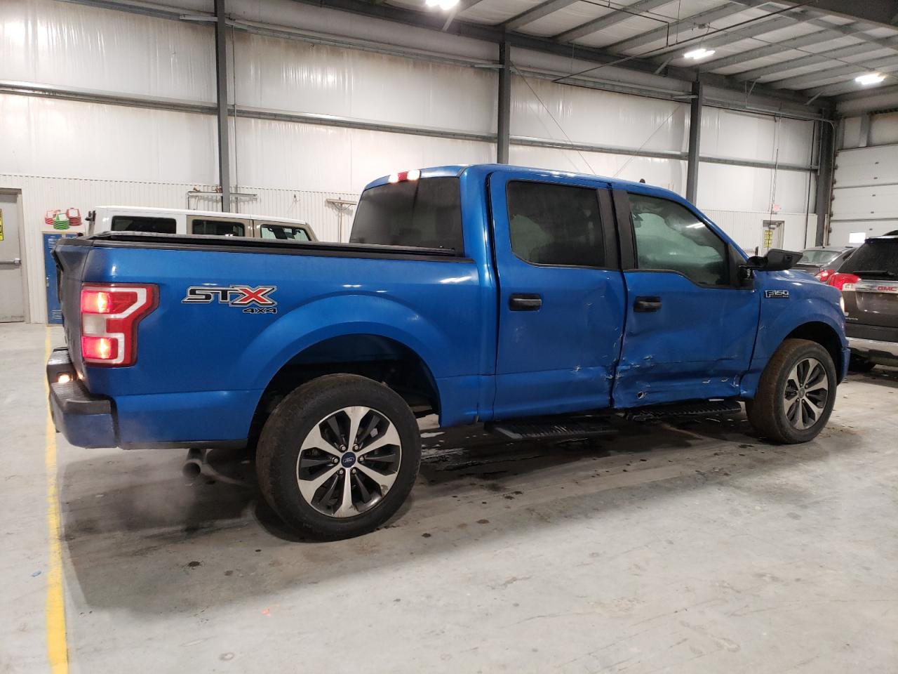 2020 Ford F-150 VIN 1FTEW1EP2LKE87033 Copart auction photo, all over damage thumbnail 3