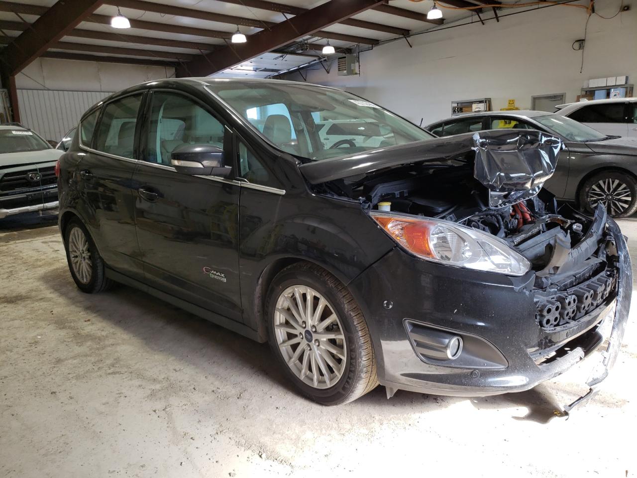 2013 Ford C-MAX VIN 1FADP5CU1DL533171 Copart auction photo, front end damage thumbnail 4