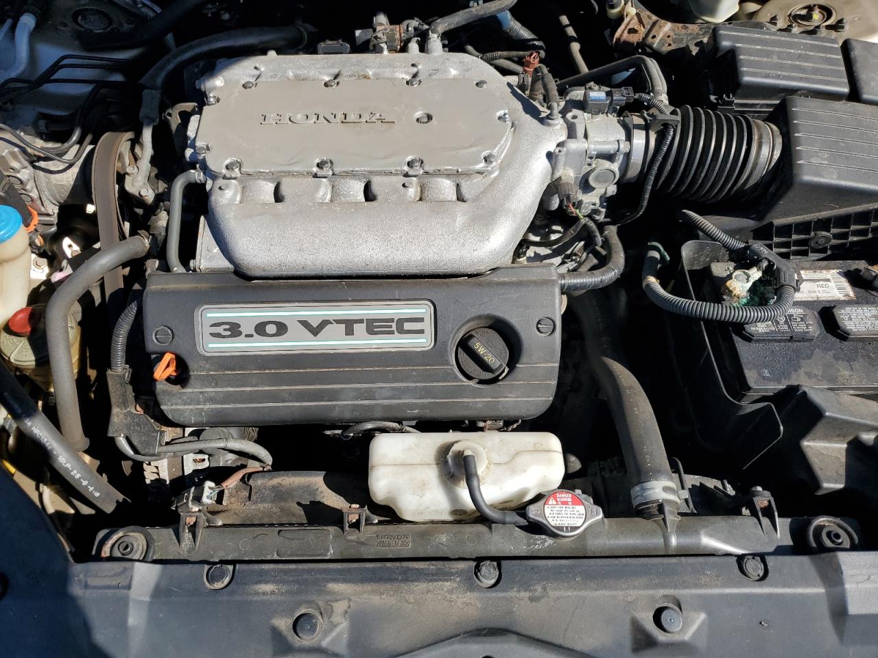 2004 Honda Accord VIN 1HGCM665X4A034102 Copart auction photo, front end damage thumbnail 11