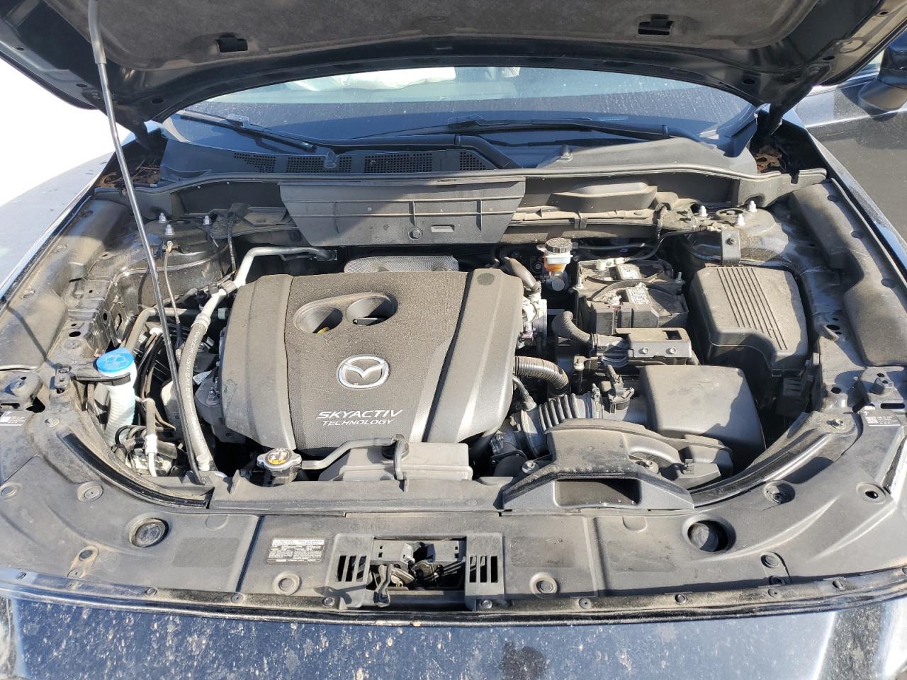 2018 Mazda CX-5 VIN JM3KFADM7J0307782 Copart auction photo, front end damage thumbnail 12