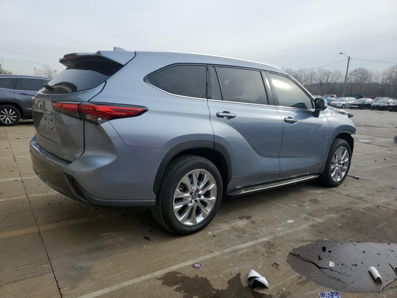 2021 Toyota Highlander VIN 5TDYZRAH0MS065645 Copart auction photo, front end damage thumbnail 3
