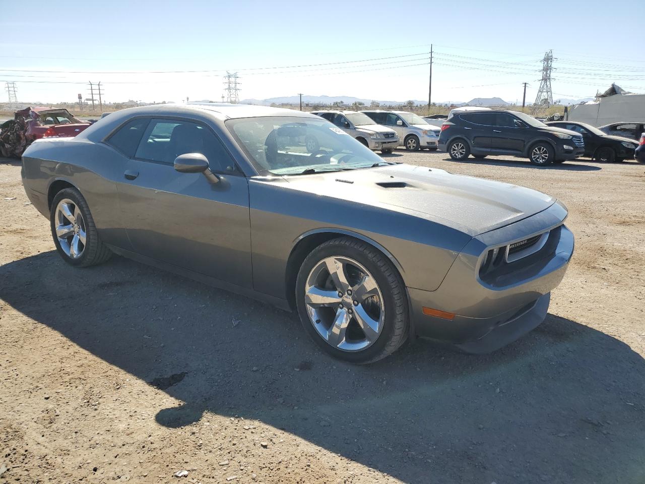 2012 Dodge Challenger VIN 2C3CDYBT1CH133734 Copart auction photo, rear end damage thumbnail 4