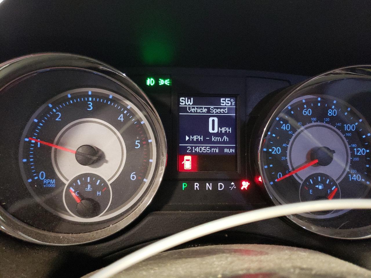 2015 Chrysler Town & Country VIN 2C4RC1CG6FR716378 Copart auction photo, side damage thumbnail 9