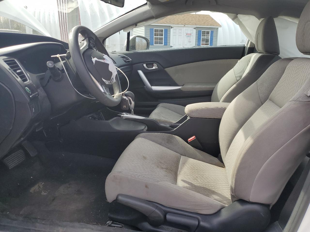 2015 Honda Civic VIN 2HGFG3B8XFH509349 Copart auction photo, undercarriage / front end damage thumbnail 7