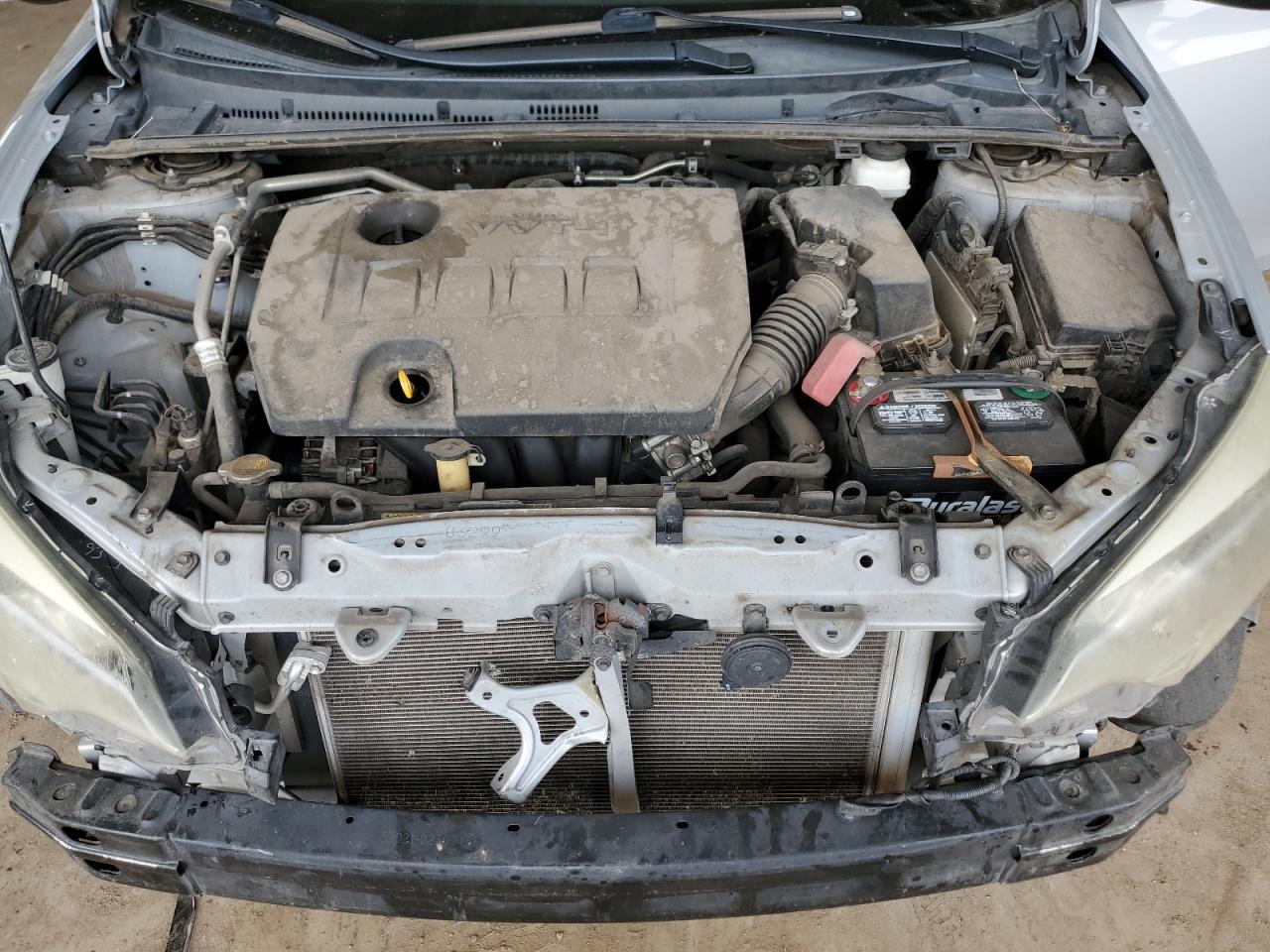 2014 Toyota Corolla VIN 2T1BURHE9EC011030 Copart auction photo, front end damage thumbnail 12