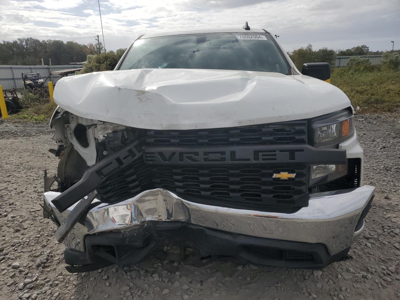 2021 Chevrolet Silverado VIN 1GCRWAEK8MZ136660 Copart auction photo, front end damage thumbnail 5