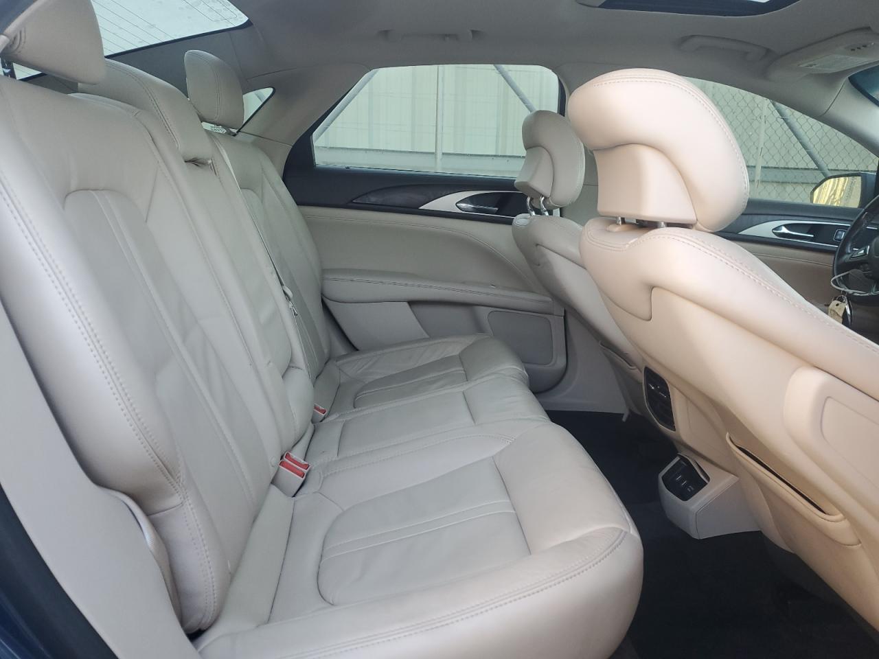 2018 Lincoln MKZ VIN 3LN6L5LU6JR601536 Copart auction photo, rear end damage thumbnail 10