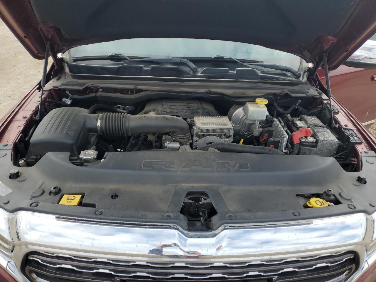 2019 RAM 1500 VIN 1C6SRFHT5KN594209 Copart auction photo, front end / rear end damage thumbnail 11