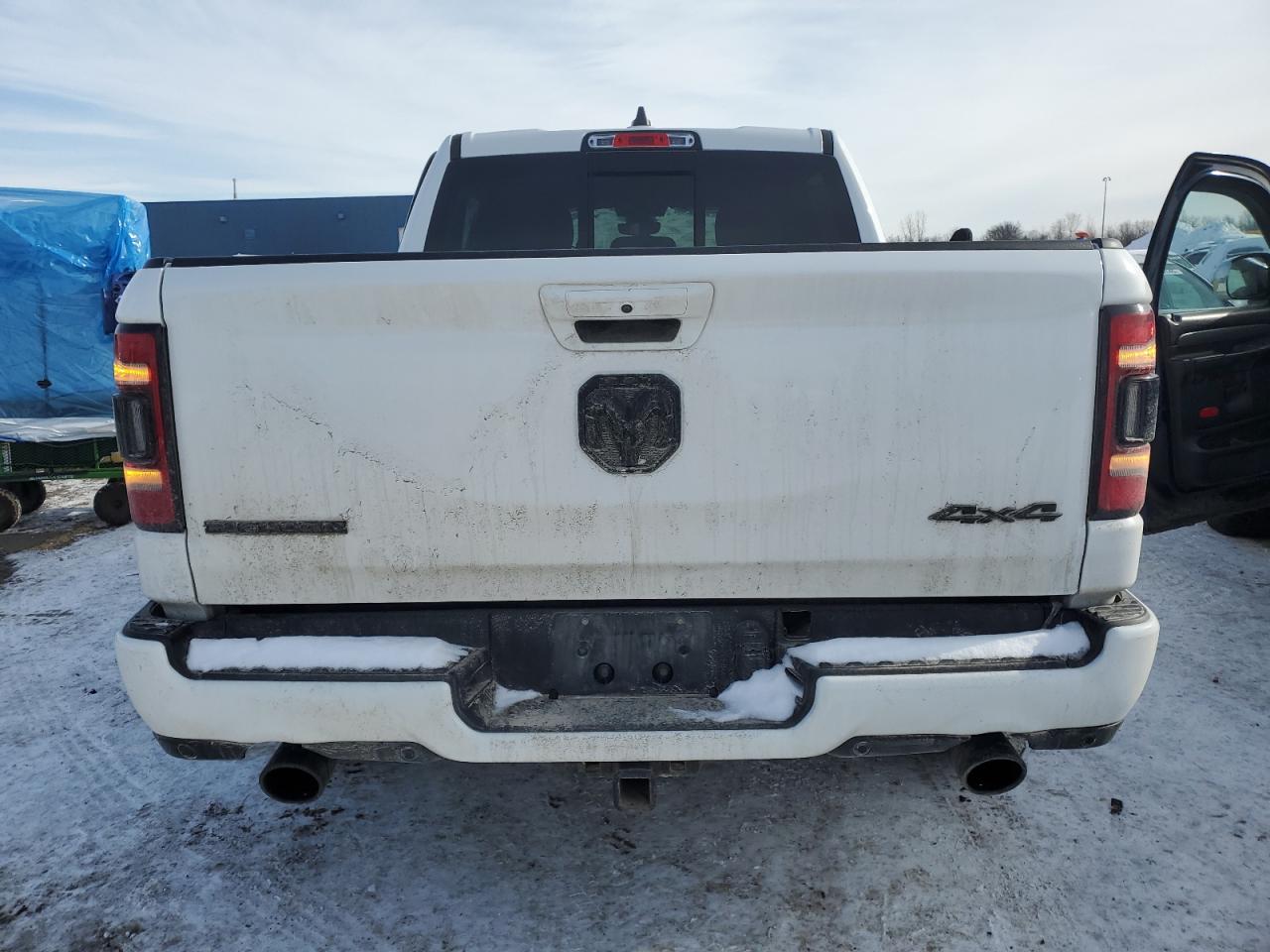 2021 RAM 1500 VIN 1C6SRFFT0MN720935 Copart auction photo, side damage thumbnail 6