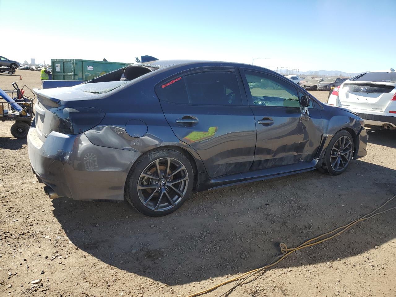 2018 Subaru WRX VIN JF1VA1C61J9839084 Copart auction photo, all over damage thumbnail 3