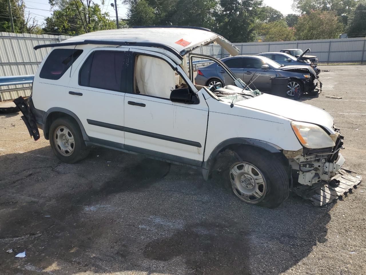 2006 Honda CR-V VIN JHLRD68566C010363 Copart auction photo, all over damage thumbnail 4