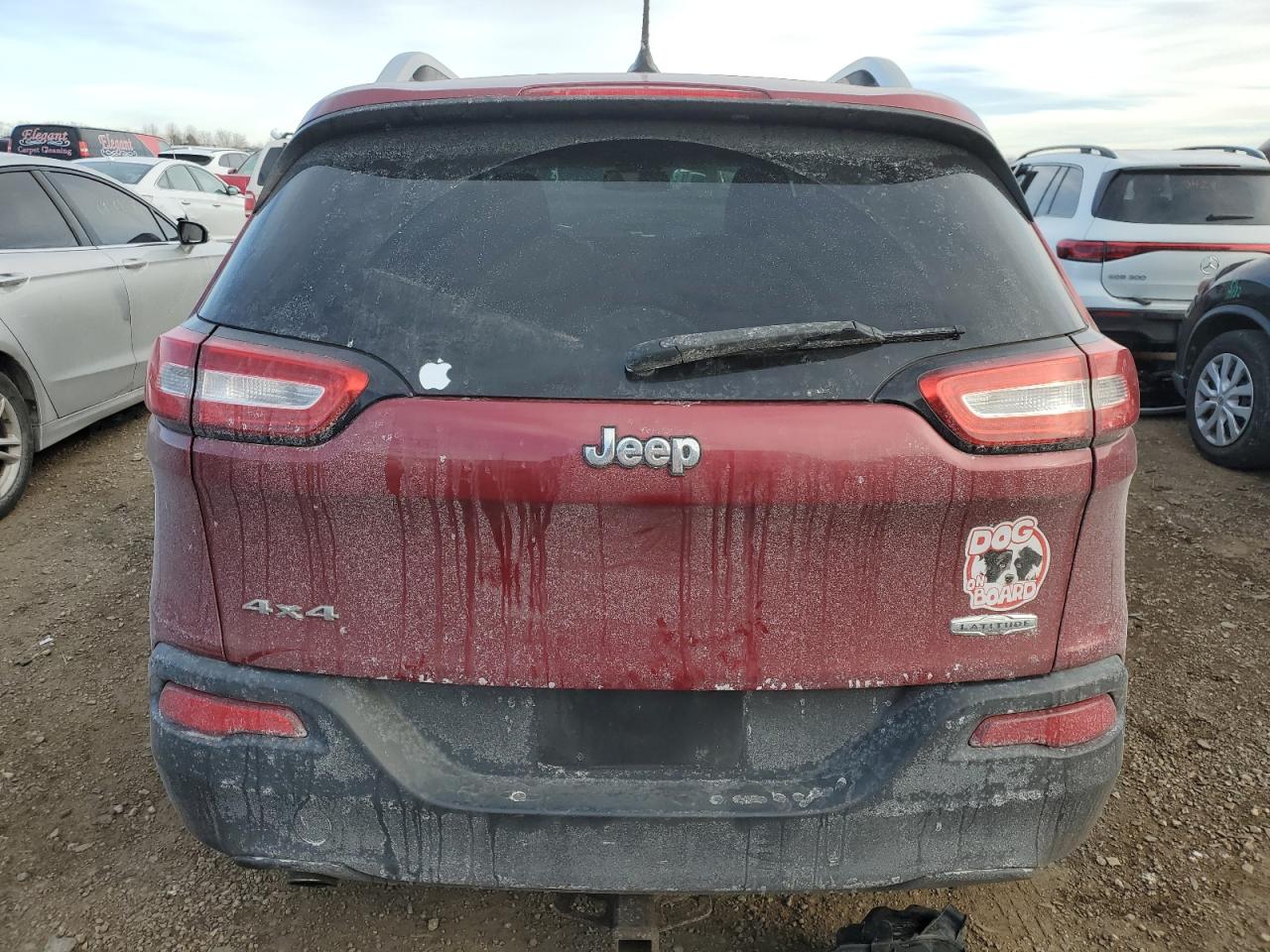2014 Jeep Grand Cherokee VIN 1C4PJMCB9EW303282 Copart auction photo, front end damage thumbnail 6