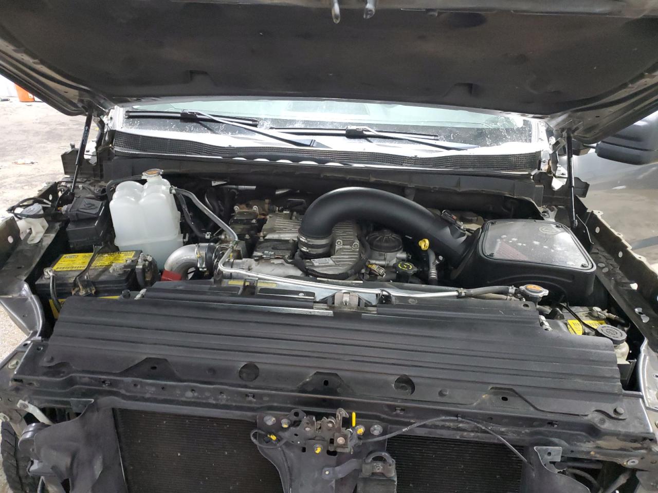 2019 Nissan Titan VIN 1N6BA1F40KN533524 Copart auction photo, front end / undercarriage damage thumbnail 11