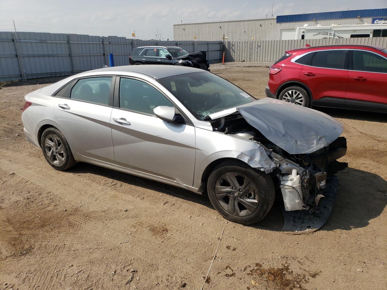 2021 Hyundai Elantra VIN 5NPLM4AG6MH009766 Copart auction photo, front end damage thumbnail 4