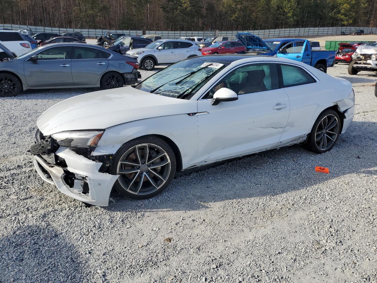 2020 Audi A5 VIN WAUTNAF5XLA012711