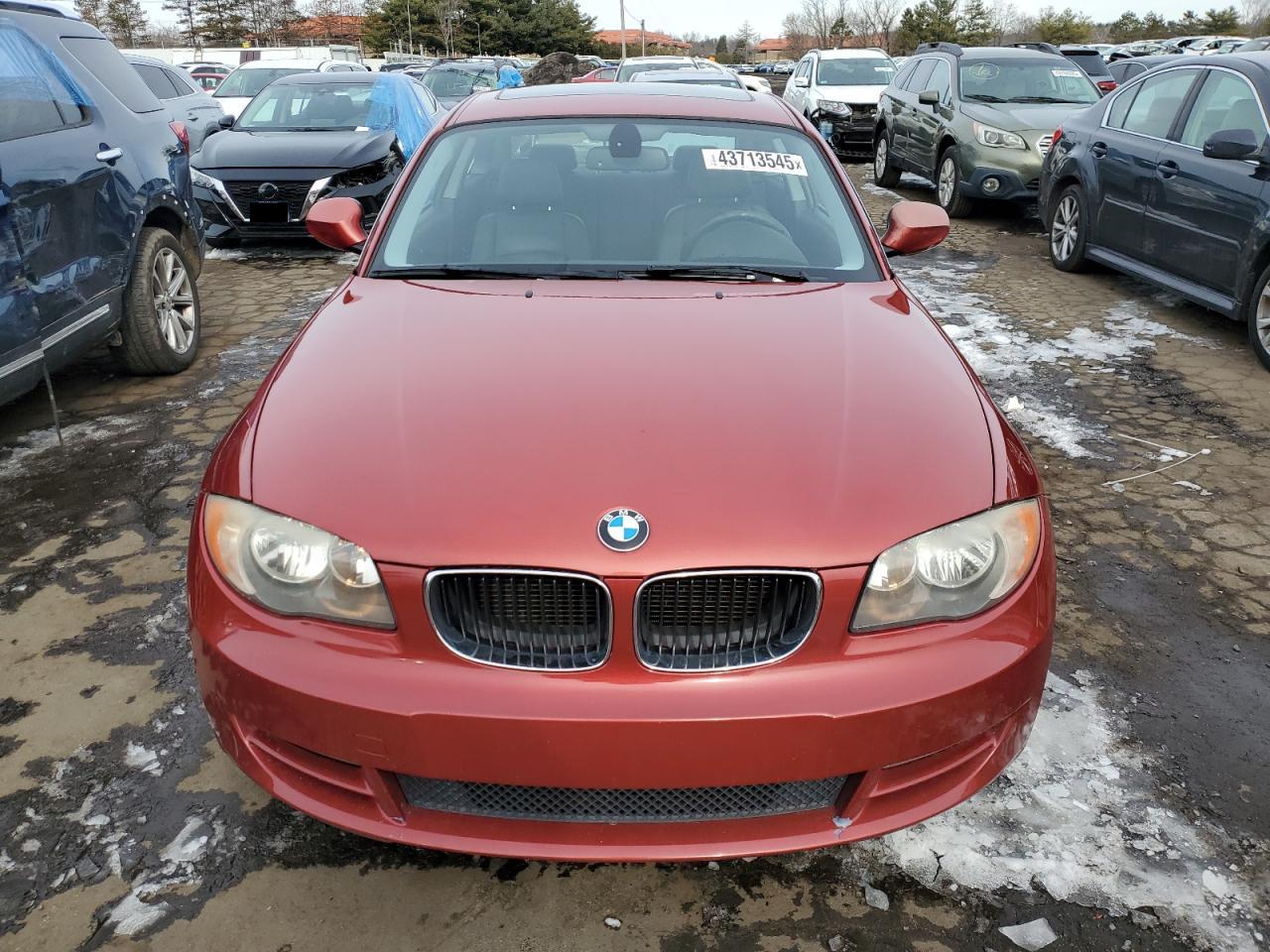 2011 BMW 1er VIN WBAUP9C52BVL89574 Copart auction photo, side damage thumbnail 5