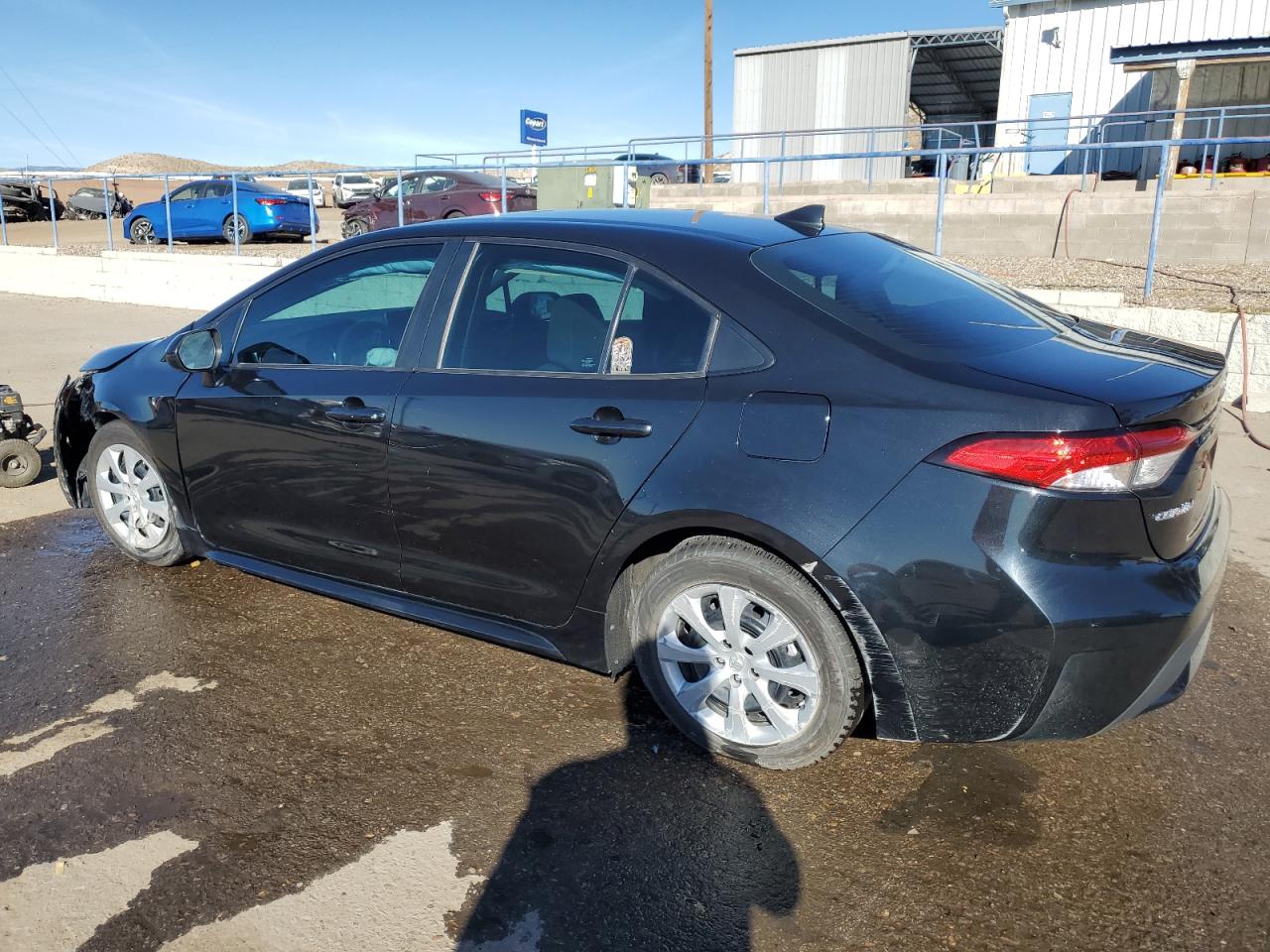 2021 Toyota Corolla VIN 5YFEPMAE1MP225123 Copart auction photo, all over / undercarriage damage thumbnail 2