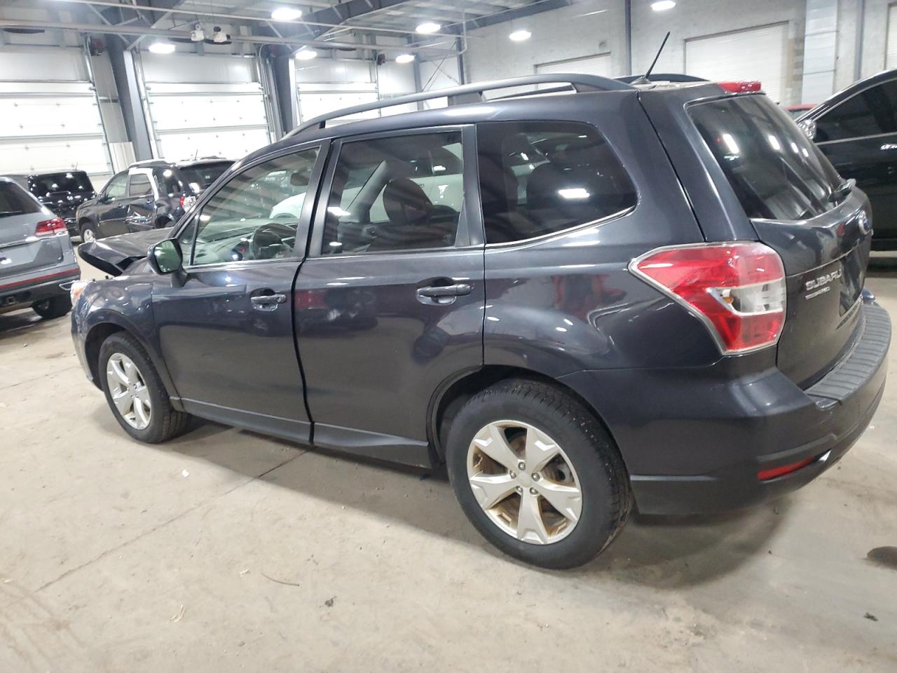 2014 Subaru Forester VIN JF2SJAECXEH477303 Copart auction photo, front end damage thumbnail 2