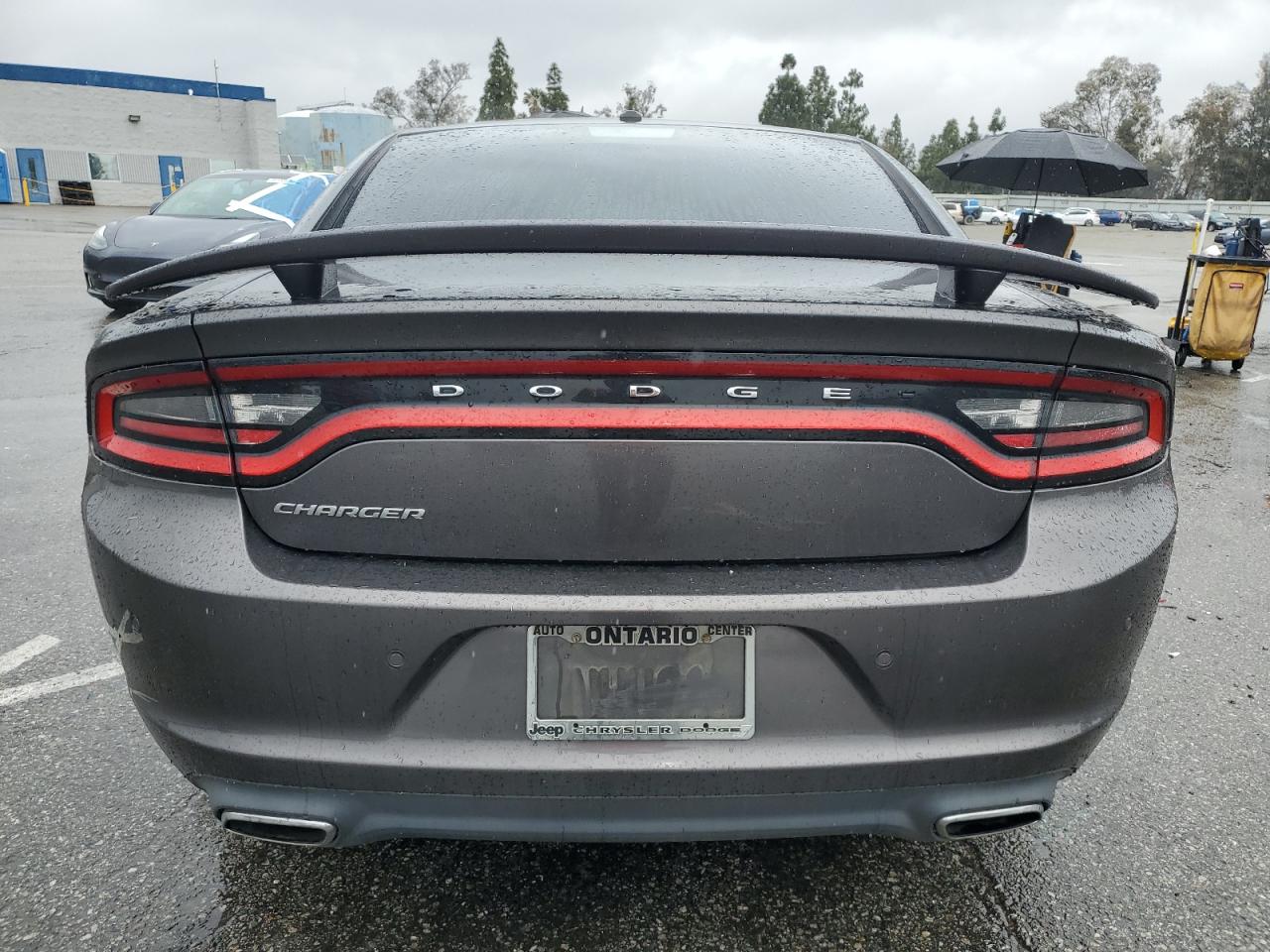 2015 Dodge Charger VIN 2C3CDXBG3FH893262 Copart auction photo, front end / side damage thumbnail 6