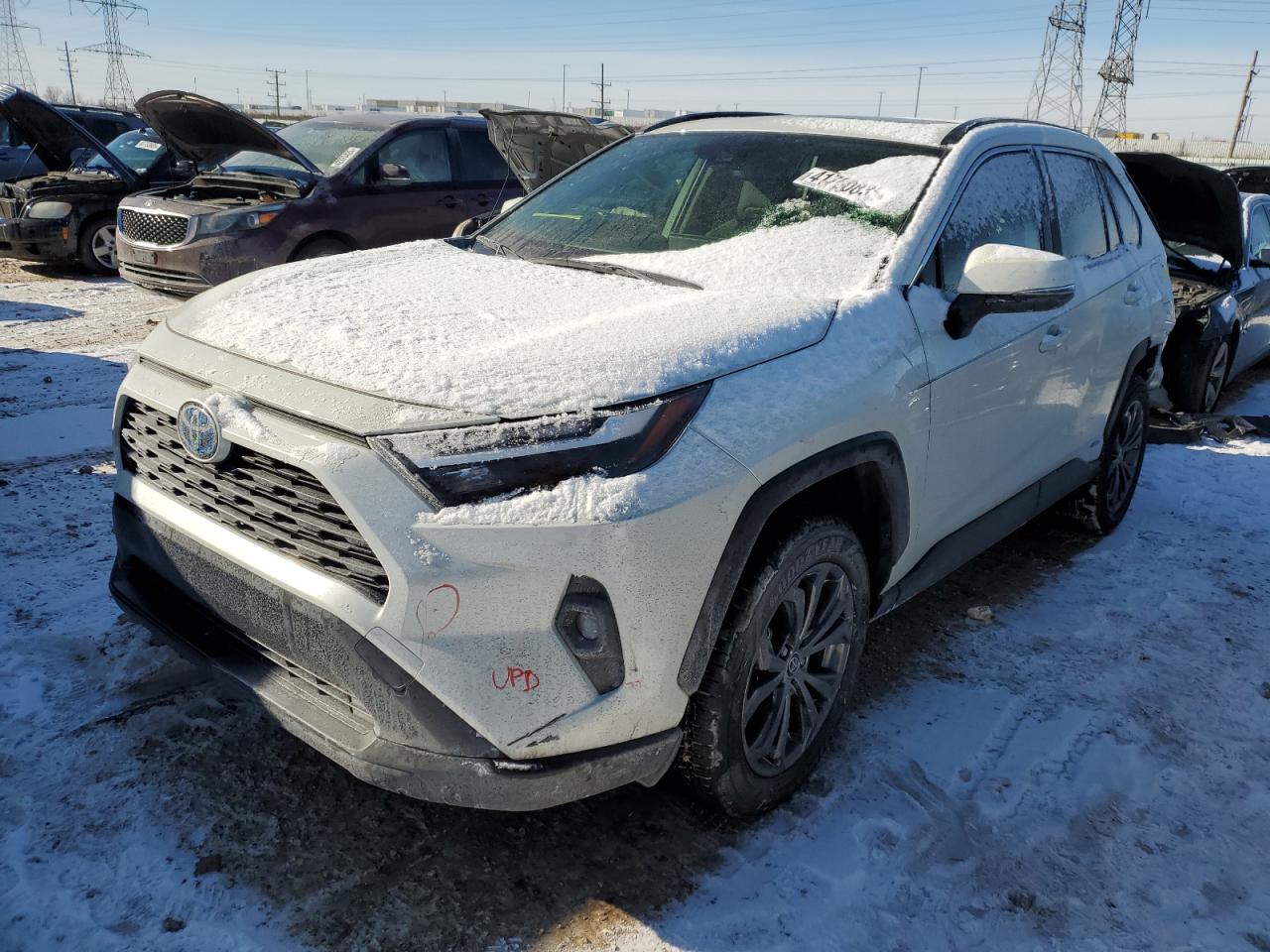 2022 Toyota RAV 4 VIN JTMB6RFV5NJ023967