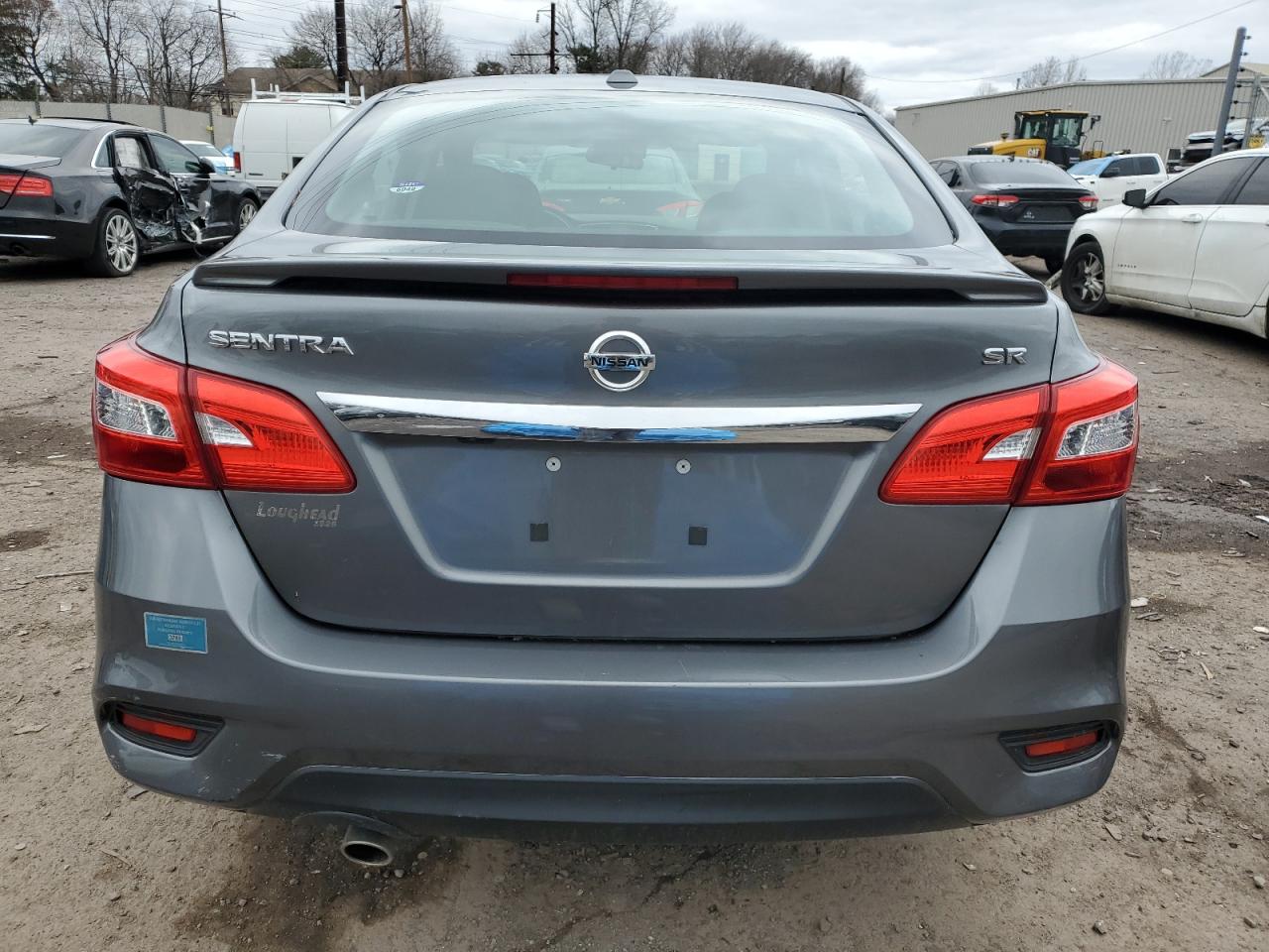 2019 Nissan Sentra VIN 3N1AB7AP6KY260630 Copart auction photo, front end / side damage thumbnail 6
