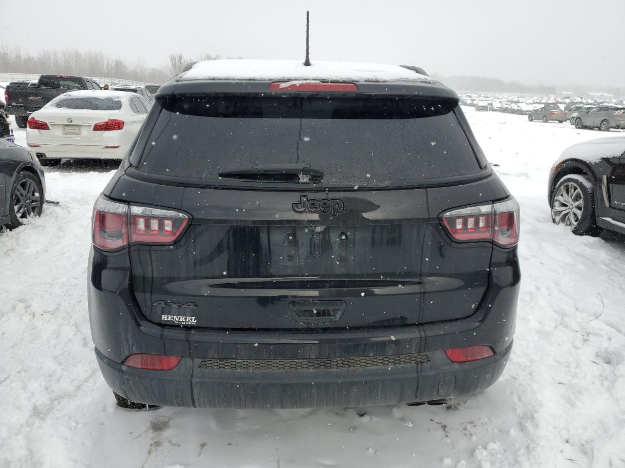 2020 Jeep Compass VIN 3C4NJDBB7LT131751 Copart auction photo, front end damage thumbnail 6