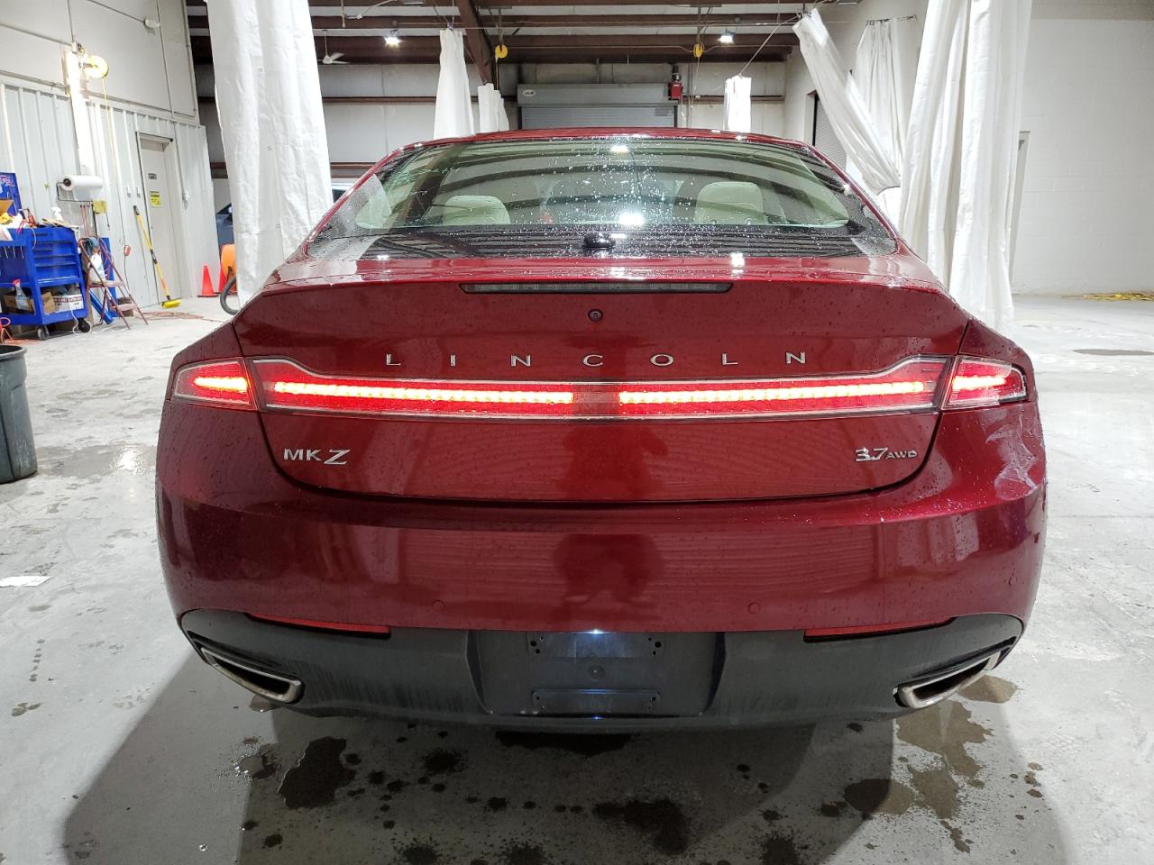 2013 Lincoln MKZ VIN 3LN6L2JK3DR809152 Copart auction photo, front end damage thumbnail 6