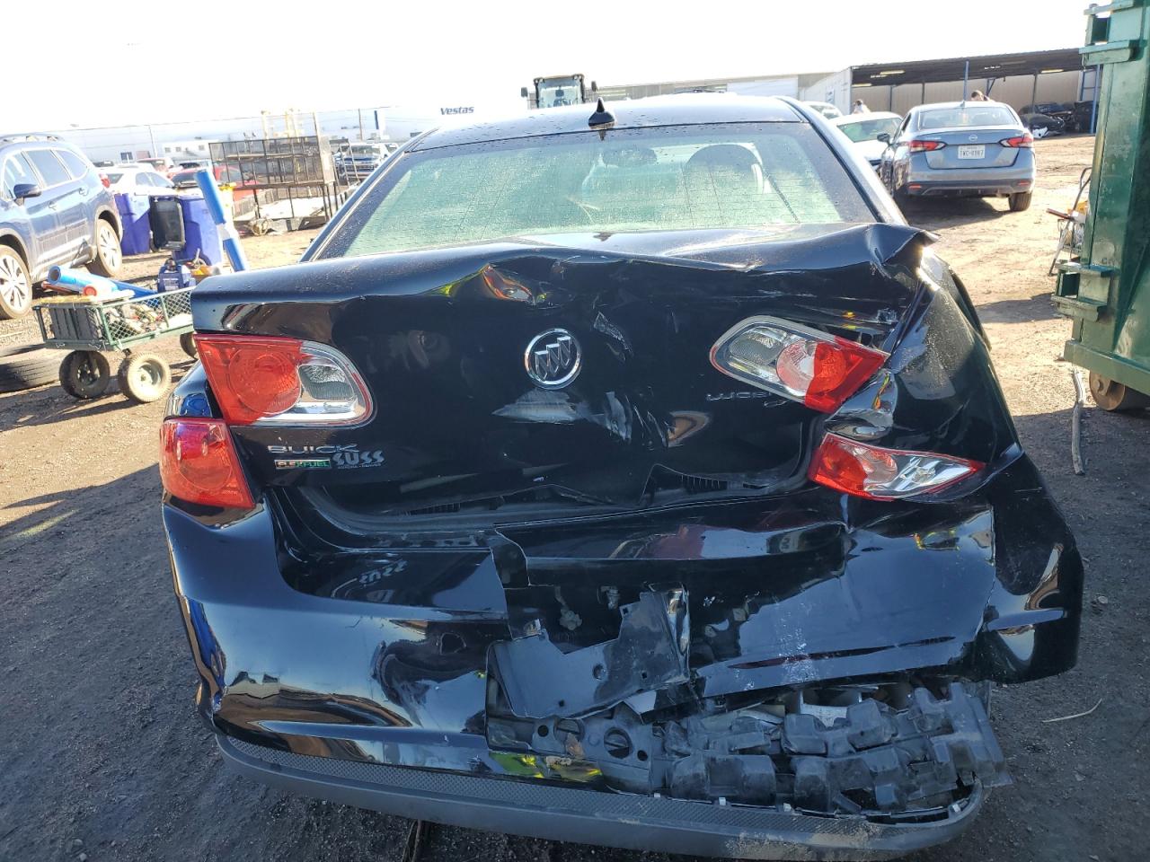 2011 Buick Lucerne VIN 1G4HC5EM4BU146038 Copart auction photo, rear end / side damage thumbnail 6