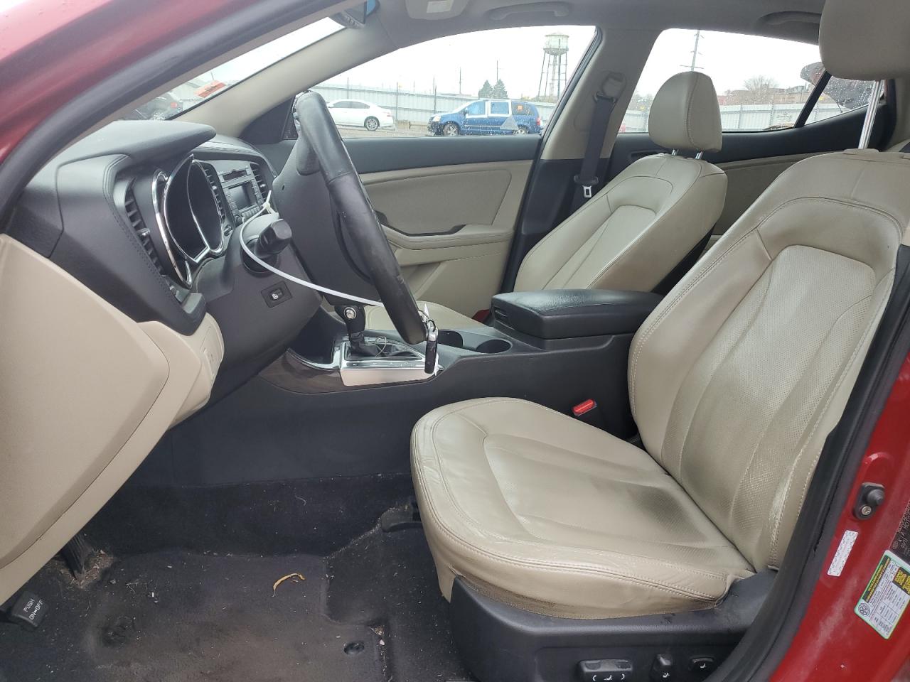 2011 KIA Optima VIN KNAGN4A72B5100171 Copart auction photo, front end damage thumbnail 7