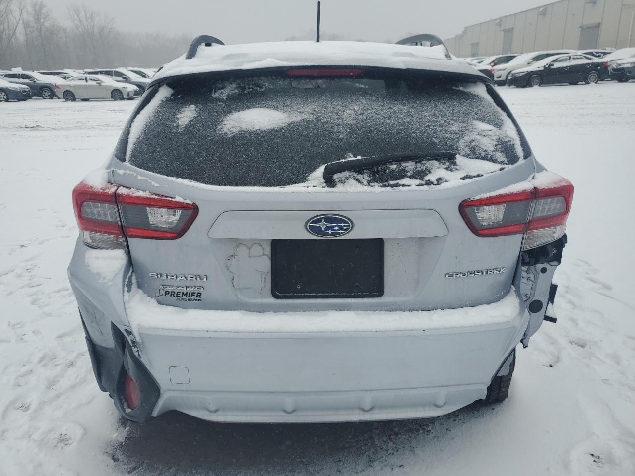 2021 Subaru XV VIN JF2GTAAC9M9310607 Copart auction photo, front end / rear end damage thumbnail 6